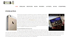Desktop Screenshot of iphone5sprijs.com